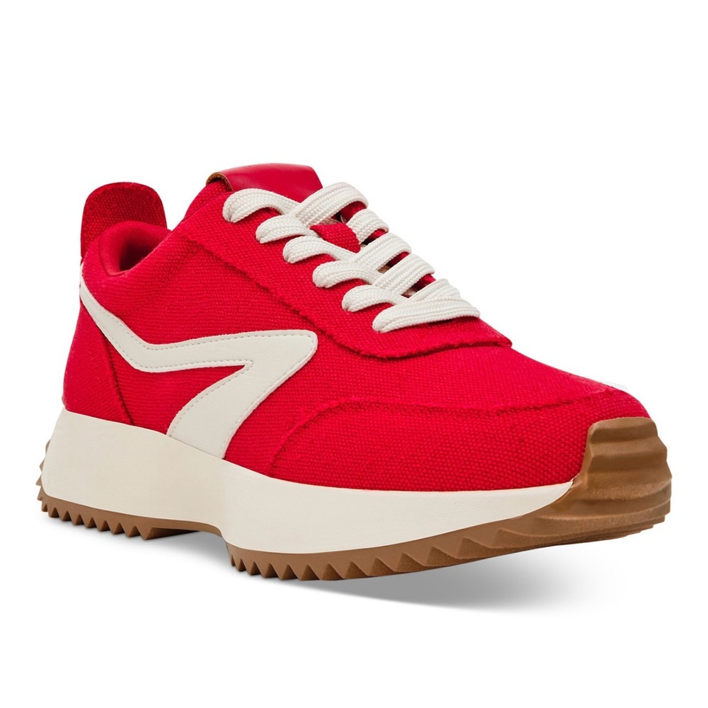 DV by Dolce Vita Red and Cream Sneakers (New)